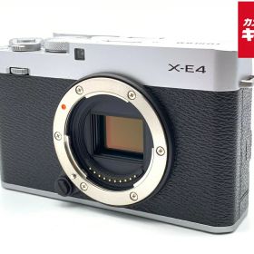 【中古】 【良品】 フジフイルム X-E4 ボディ シルバー 【ミラーレス一眼】 【6ヶ月保証】