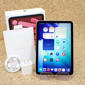 【中古 美品】iPad mini 8.3インチ 7世代 Wi-Fi 128GB スターライト MXN83J/A 2024年 本体 未使用付属完品 バッテリー容量100％(QKA759-1)