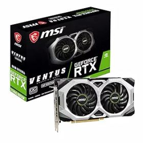 【中古】MSI GeForce RTX 2060 SUPER VENTUS GP OC/A グラフィックスボード VD7261