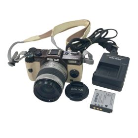 186000 通電確認のみ PENTAX ペンタックス デジタルカメラ Q10 オーダーカラー 希少カラー 充電器付き