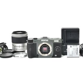 ★ショット数:785回!!★ PENTAX ペンタックス Q10 + 06 TELEPHOTO ZOOM 15-45mm F2.8 レンズキット オーダーカラー ミラーレス デジタル一眼レフカメラ ＃3439