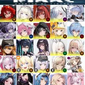 【図一覧 所持25体】+115838石！最も安い番号004！ | 勝利の女神NIKKE(メガニケ)のアカウントデータ、RMTの販売・買取一覧