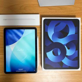 アップル(Apple)のiPad Air 第5世代 WiFi 64GB ブルー+アップルペンシル第２世代(タブレット)