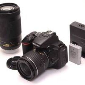 AA (新品級) Nikon ニコン D5600 18-55mm 70-300mm VR ダブルズームレンズキット ショット数319回 初期不良返品無料