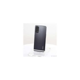〔中古〕OPPO(オッポ) OPPO Reno5 A 128GB シルバーブラック A101OP Y!mobile SIMフリー