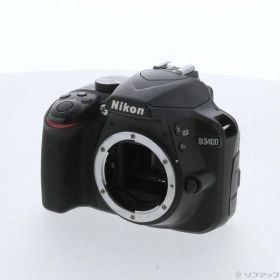 〔中古品〕 NIKON D3400 ボディ ブラック【196】