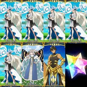 初期垢 聖晶石1000 モルガン 宝具5 キャストリア オベロン カレスコ2 黒の聖杯3 | FGOのアカウントデータ、RMTの販売・買取一覧