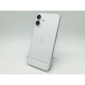 【中古】Apple 国内版 【SIMフリー】 iPhone 16 Plus 128GB ホワイト MXVC3J/A【柏】保証期間１ヶ月【ランクA】