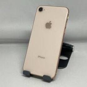 au 【SIMロックなし】MQ7A2J/A iPhone 8 64GB ゴールド au