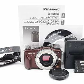 【中古】「非常に良い（無料延長保証）」Panasonic ミラーレス一眼カメラ LUMIX GF3 ボディ センシュアルブラウン DMC-GF3