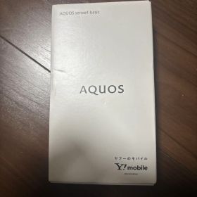 【新品】SHARP AQUOS sense4 basic スマホ本体