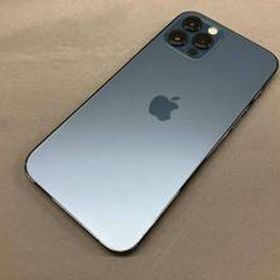 【SIMロック解除済】MGM83J/A iPhone 12 Pro 128GB パシフィックブルー docomo
