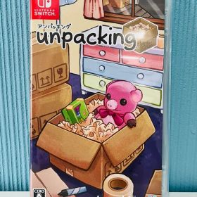 【美品・冊子付き】Unpacking（アンパッキング）Switch パッケージ版