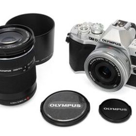 【Used】OLYMPUS ミラーレス一眼レフ OM-D E-M10 Mark III シルバー ダブルズームキット 14-42mm/40-150mm オリンパス【及川質店】