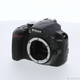 〔中古〕Nikon(ニコン) NIKON D3400 ボディ ブラック〔196-ud〕