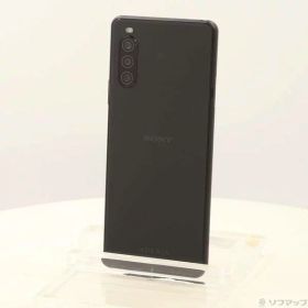 【中古】SONY(ソニー) Xperia 10 II 64GB ブラック A001SO Y!mobile 【344-ud】