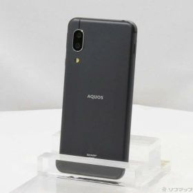 【中古】SHARP(シャープ) AQUOS sense3 64GB ブラック SHV45 auロック解除SIMフリー 【377-ud】