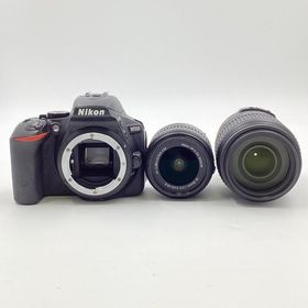 Nikon デジタル一眼 D5500 ダブルズームキット ブラック 動作確認済【全額返金保証】【最速発送】