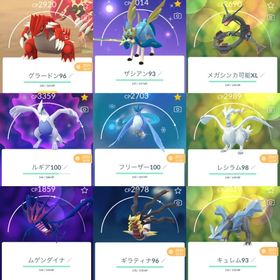 🔰色違いザシアン剣×レックウザ×豊富なIV100！戦力最強アカウント | ポケモンGOのアカウントデータ、RMTの販売・買取一覧