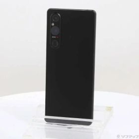 〔中古品〕 Xperia 1 V 256GB ブラック SOG10 au SIMフリー【344】