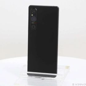 〔中古品〕 Xperia 1 V 256GB ブラック SOG10 au SIMフリー【258】