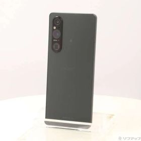 〔中古品〕 Xperia 1 V 512GB カーキグリーン XQ-DQ44 SIMフリー【297】