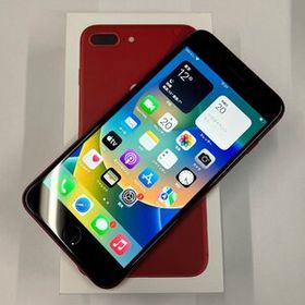 【送料無料/中古】SIMフリー docomo iPhone8 Plus 64GB レッド MRTL2J/A 〇判定 【四丁目店】