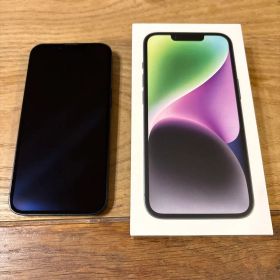 【美品】iPhone14 128GB ミッドナイト 付属品完備