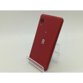 【中古】楽天 楽天モバイル 【SIMフリー】 Rakuten Mini クリムゾンレッド 3GB 32GB C330【OSU301】保証期間1ヶ月【ランクB】