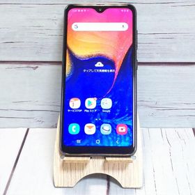 au Galaxy A20 SCV46 Black 本体 白ロム SIMロック解除済み SIMフリー 480436