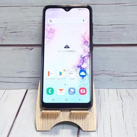 au Galaxy A20 SCV46 Black 本体 白ロム SIMロック解除済み SIMフリー 698525