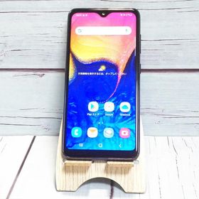 au Galaxy A20 SCV46 Black 本体 白ロム SIMロック解除済み SIMフリー 159799