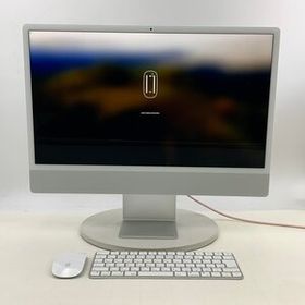 動作確認済み iMac Retina 4.5K 24インチ (Mid 2021) Apple M1 8コア/7コアGPU/8GB/SSD 256GB シルバー MGTF3J/A