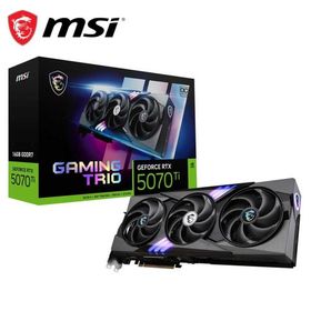 MSI｜エムエスアイ MSI GeForce RTX 5070 Ti 16G GAMING TRIO OC / PCI Express 5.0 グラフィックスボード RTX5070TI16GGAMING 返品種別B