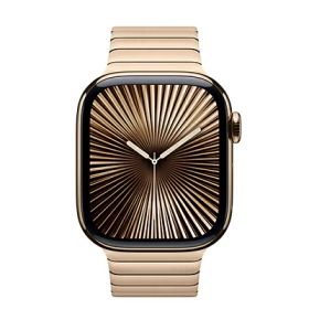Apple Apple Watch Series10 42mm GPS+Cellularモデル MX0N3J/A A3001【ゴールドチタニウムケース/ゴールドリンクブレスレット】 [中古] 【当社3ヶ月間保証】 イオシス