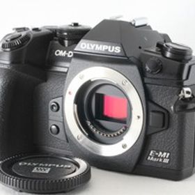 ◆新品同様◆オリンパス OLYMPUS OM-D E-M1 Mark III ボディ ブラック 僅か2760ショット ストラップ付◇48984