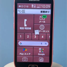 @らくらくスマートフォン docomo me F-03K ピンク 本体