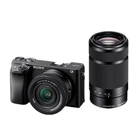 SONY ソニー ILCE-6400X(B)ブラック α6400 ダブルズームレンズキット デジタル一眼カメラ