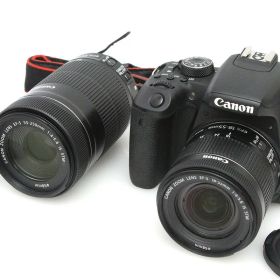 【中古】【良品】キヤノン EOS Kiss X9i ダブルズームキット（センサー清掃済み） CA01-P492-2P2B CANON キヤノン EFマウント EOS 一眼レフ APS-C