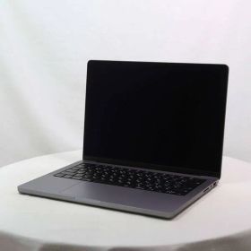 〔中古品〕 MacBook Pro 14.2-inch Late-2021 MKGP3J／A Apple M1 Pro 8コアCPU_14コアGPU 16GB SSD512GB スペースグレイ 〔15.3 Sequoia〕【276】