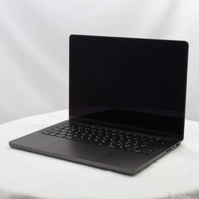 〔中古〕〔展示品〕 MacBook Pro 14.2-inch Late-2024 MW2U3J／A Apple M4 10コアCPU_10コアGPU 16GB SSD512GB スペースブラック 〔15.3 Sequoia〕〔258-ud〕