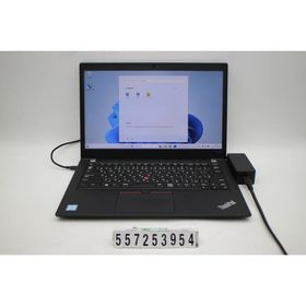 ノートパソコン Lenovo ThinkPad T480s Core i5 8250U 1.6GHz/16GB/256GB(SSD)/14W/FHD(1920x1080)/Win11