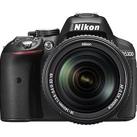 【中古】(良い)Nikon デジタル一眼レフカメラ D5300 18-140VR レンズキット ブラック D5300LK18-140VRBK
