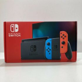 【中古品】 Nintendo Switch ニンテンドー スイッチ 本体 Joy-Con (L) ネオンブルー (R) ネオンレッド 2019モデル 034-250717-mh-09-fuz 万代Net店
