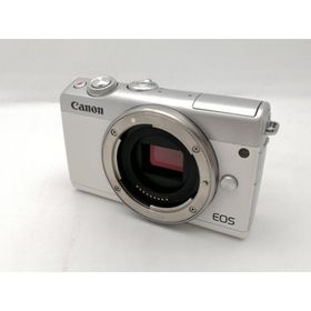 【中古】Canon EOS M100 ボディ ホワイト【新宿2】保証期間１ヶ月【ランクA】