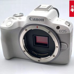 【中古】 【美品】 キヤノン EOS R50 ボディ ホワイト 【ミラーレス一眼】 【6ヶ月保証】