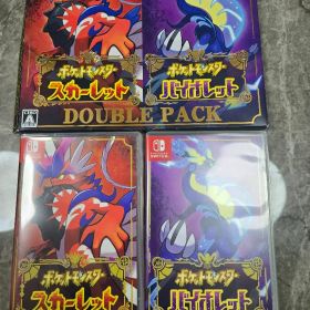 【美品☆】ポケットモンスター スカーレット・バイオレット ダブルパック