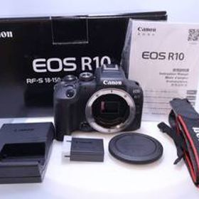 【8,000回以下】Canon EOS R10 ボディ ブラック APS-C ミラーレス一眼カメラ