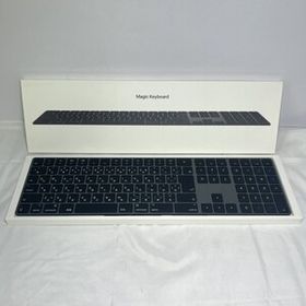1000円スタート【中古】Apple アップル Magic Keyboard マジックキーボード 充電式 A1843 ブラック