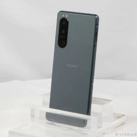 〔中古品〕 Xperia 5 III 128GB グリーン SO-53B docomo SIMフリー【297】